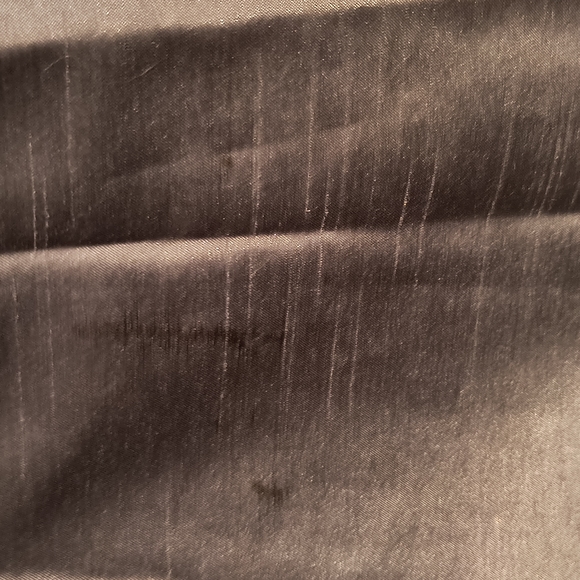 VINTAGE WTOO Long Silver Formal Gown Dress Size 10 - Picture 13 of 17